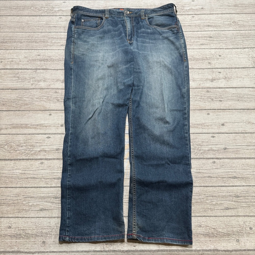 Tommy Bahama Jeans Men's 36x30 Blue Denim Medium Wash Straight Leg Relaxed Fit